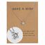 thumbnail 63  - Best Wish Necklace Clavicle Gold/Silver Chain Pendant Women Jewellery Card Gifts
