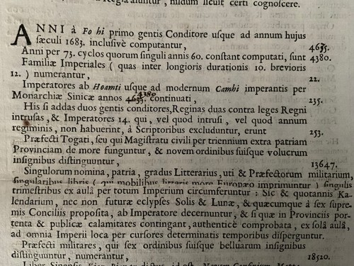 Forgotten 1687 pamphlet on China by Jesuit Couplet-data for Russia Trade Route - Picture 5 of 11