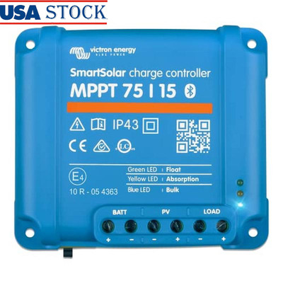 Smart MPPT Solar Charge Controller Bluetooth 75V 15A Battery Management System