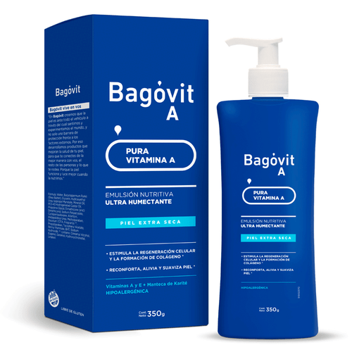 BAGOVIT NOURISHING MOISTURIZING EMULSION EXTRA DRY SKIN X 350 GR - Picture 6 of 6