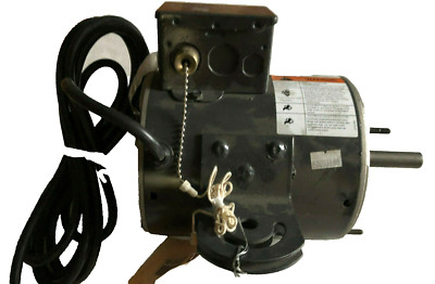 NEW DAYTON 4ETE5 AIR CIRCULATOR MOTOR 1/3hp 1100rpm 2 Spd ,BI