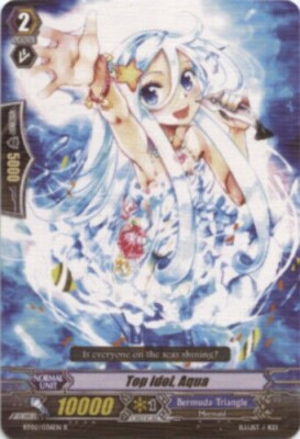 Top Idol, Aqua - BT02/036EN - R Near Mint / Mint, English