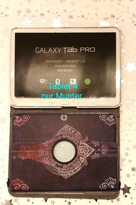 Samsung Galaxy Tab 4 t530 SM-T 535 360Grad- Schutz Hülle/ Tasche  NAGELNEU Top.