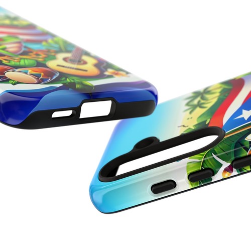 Custodia telefono Tropical Porto Rico - design rana colorata, regalo per Boricua, - Foto 33 di 106