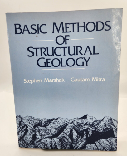 Basic Methods of Structural Geology, 1988 paperback by Marshak & Mitra - Afbeelding 1 van 20