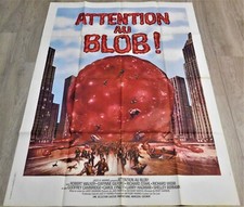 Beware! The Blob *French Movie Poster Original 47