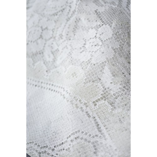 ANTICA TOVAGLIA IN FILET A RETE 150x150 cm ca. - Imagen 10 de 10