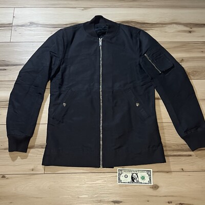 Rick Owens Nylon Flight Bomber SS13 Men's 40 Raccagni Zipper | eBay