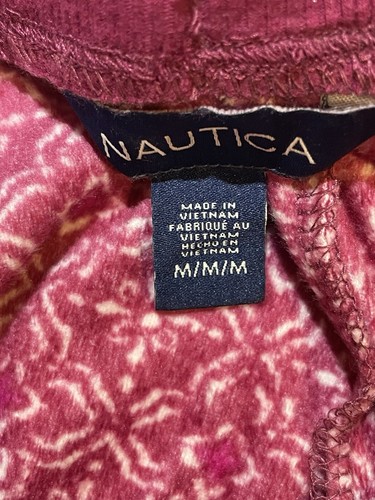 NWT Nautica Women's Fleece 2 Piece Pajama Sleepwear Set, Purple, Size M - Picture 24 of 24