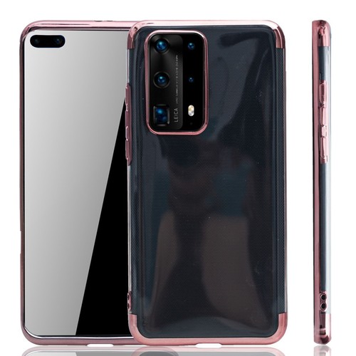 Custodia Huawei P20 Pro Originale Rosa: Cover Rigida In Silicone Antiurto