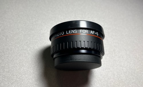 2 Lens. ToyoOptics AUX. Wide Angle Lens Made In Japan + Telephoto Lens AF-5 - Picture 3 of 7