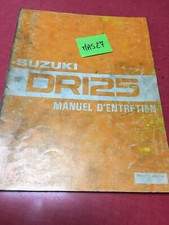 Suzuki DR125 1983 DR 125 revue technique manuel atelier moto 125DR Français
