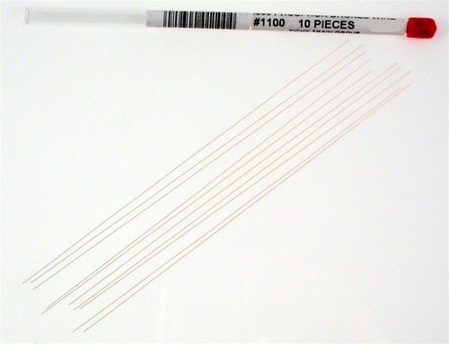 Tichy Trains 1100 .008 Phosphor Bronze 8" Wire (10) - Picture 1 of 1