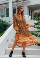 Nine Lives Bazaar Stevie Dress in Cosmic • Size 6 • BNWT ✨