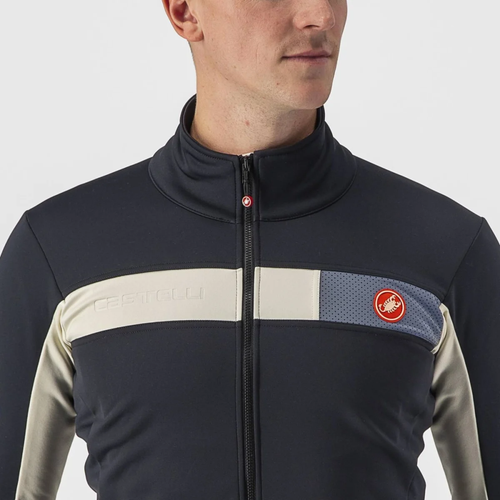 CASTELLI MEN MORTIROLO 6S GORE-TEX JACKET CYCLING JERSEY FLEECE TOP SIZE M,L - Picture 6 of 6