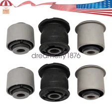 Set (6) Rear Lower Knuckle Bushing For Honda CIVIC 01-05 CRV 02-06 ELEMENT 03-06