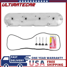 Driver Side Engine Valve Cover w/ Gasket For 2009-2016 Chevy GMC Cadillac Hummer