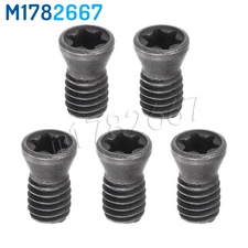10Pcs M4 x 8mm Torx Screws For Replaces Carbide Insert CNC Lathe Turning Tool
