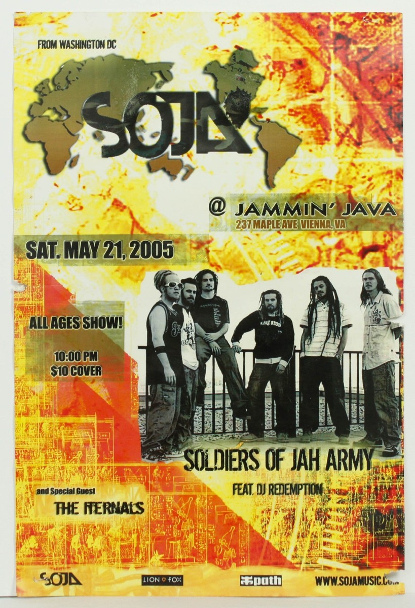 Soldiers Of Jah Army Logo Stream SOJA (Soldiers Of Jah Army) True