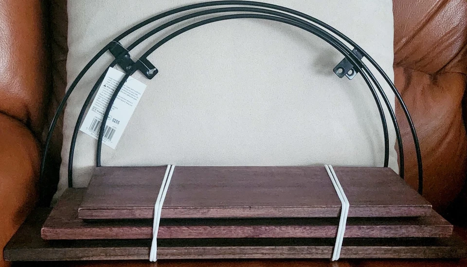 Juego de 3 estanterías de madera Habitat Mid Century Foto 3 de 4