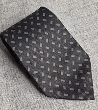 Vintage 90's MACHADO george machado Silk Tie 4" x 60" Made in USA Printed Italy