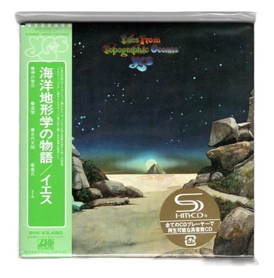 YES Tales from Topographic Oceans Japan Mini LP SHM-CD CD Paper Sleeve Remaster - Photo 1/2
