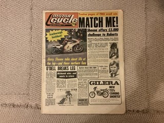 Motor Cycle 17 September 1977 The Magnificent Seven NOT EDDIE KIDD
