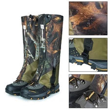 Hiking Hunting Snow Outdoor Sand Snake Waterproof Boots Cover Legging Gaiters