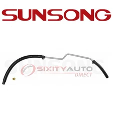 Sunsong Cooler To Reservoir Power Steering Return Line Hose for 1997-2003 hv