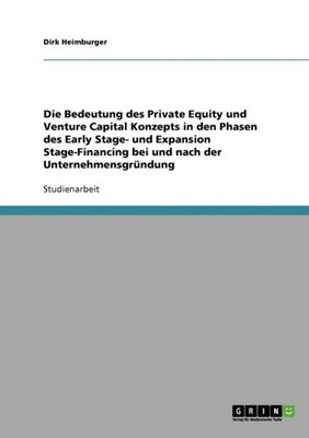 Heimburger - Die Bedeutung des Private Equity und Venture Capital Konz - E555z