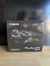 Canon PowerShot G7 X Mark III 20.1MP Point & Shoot Digital Camera New Black