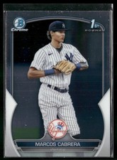 2023 Bowman #BCP-46 Marcos Cabrera Chrome Prospects