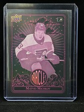 2024-25 UD Extended Series Oracles Rookie SP Matvei Michkov RC Flyers Pink