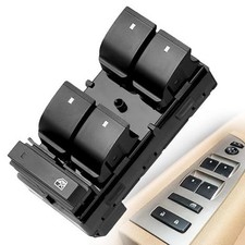 Drive Side Power Window Master Control Switch for Style: Master Window Switch