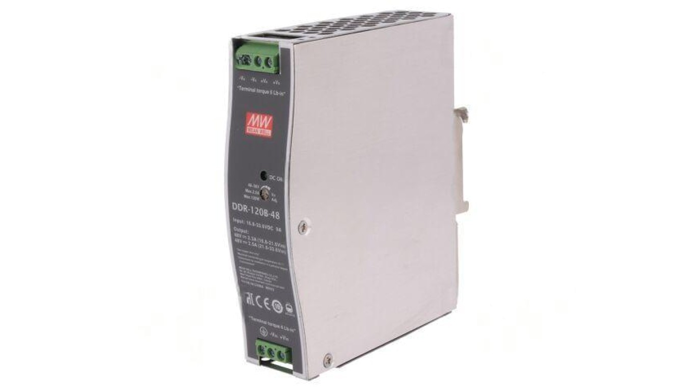 120W DC/DC Converter 16, 8-33, 6vdc 48vdc ddr ddr-120b-48
