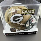 New ListingJordy Nelson Green Bay Packers Camo Alternate Mini Helmet Signed NFL