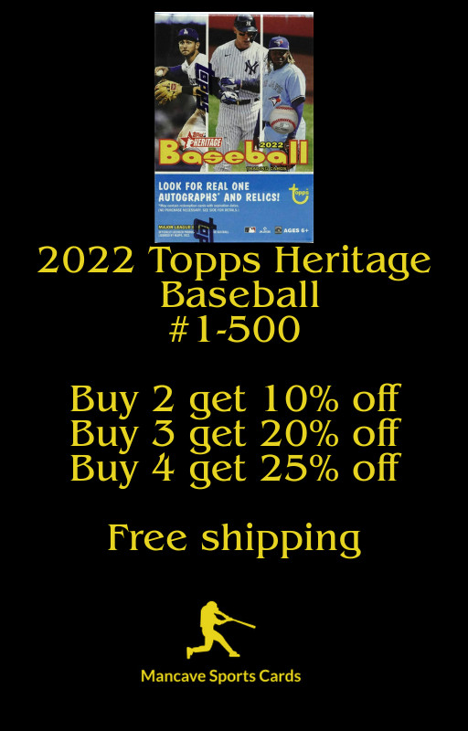 2022 Topps Heritage Complete your set