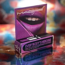 MAC M·A·Cximal Silky Matte Lipstick Mini, Everybody's Heroine, 0.05 Ounces