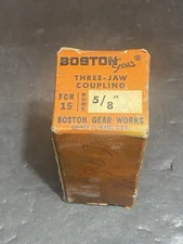 Boston Gear FC15- 5/8 Steel 3 Jaw FC Coupling 5/8" Bore Dia.