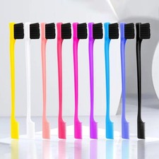 hair anti-static edge brush comb 2-in-1 double-sided edge control brush hair sty