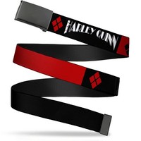 `Blank Black 1.5`` Bo Buckle - Harley Quinn/Diamonds Black/R (Us Import) Acc Neu