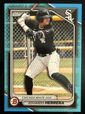 2024 Bowman Draft - Eduardo Herrera #BD-179 Sky Blue /499 (RC)