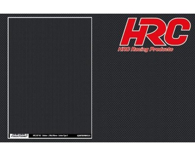 HRC Racing Aufkleber Carbon Type 3 200x280mm HRC2021G3 