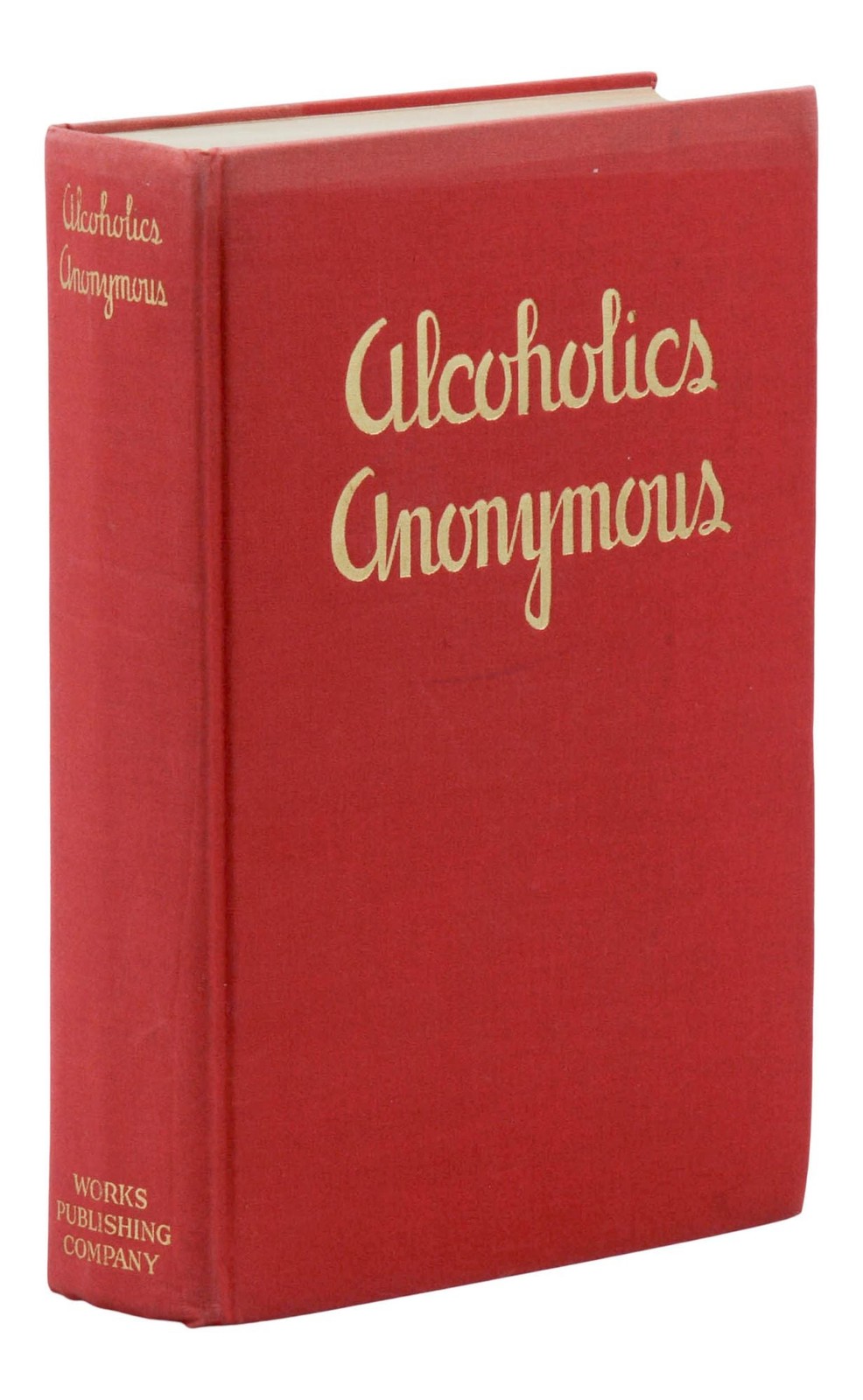 Small Aa Books Alcoholics Anonymous ~ BILL WILSON ~ First Edition ~ 1st ~ 1939 ~ AA ...