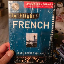 In-Flight French DVD Language Course Living Language Learn Before You Land