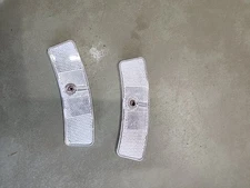 SCHWINN STINGRAY HURRICANE  FASTBACK 5 SPEED 5634C CLEAR WHEEL REFLECTORS L$$K