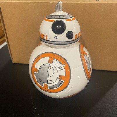 Star Wars BB8 Robot Droid Ceramic Coin Piggy Bank F A B Starpoint 8'' Lucasfilm 
