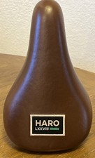 Haro LXXVIII Bike Bicycle Original 1978 Brown Seat Used With Post BMX