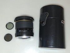Lente ojo de pez Opteka 6,5 mm para cámara SLR con estuche, filtros ND - Piezas / Reparación
