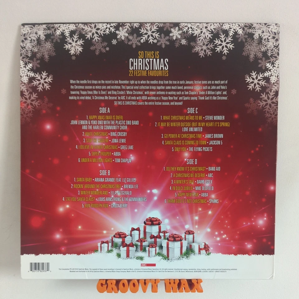 Various - So This Is Christmas - Vinyl Compilation 2LP - Near Mint - Image 2 of 4